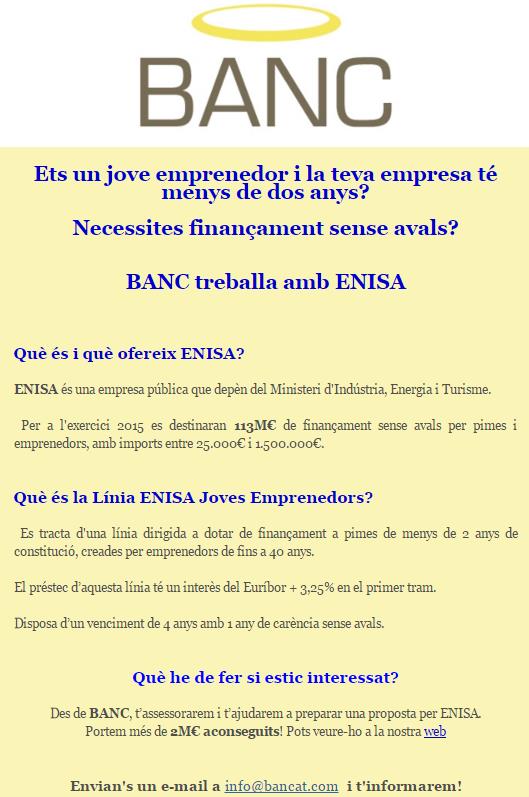 Enisa Joves Emprenedors