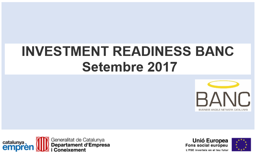 Investment Readiness (setembre 2017)