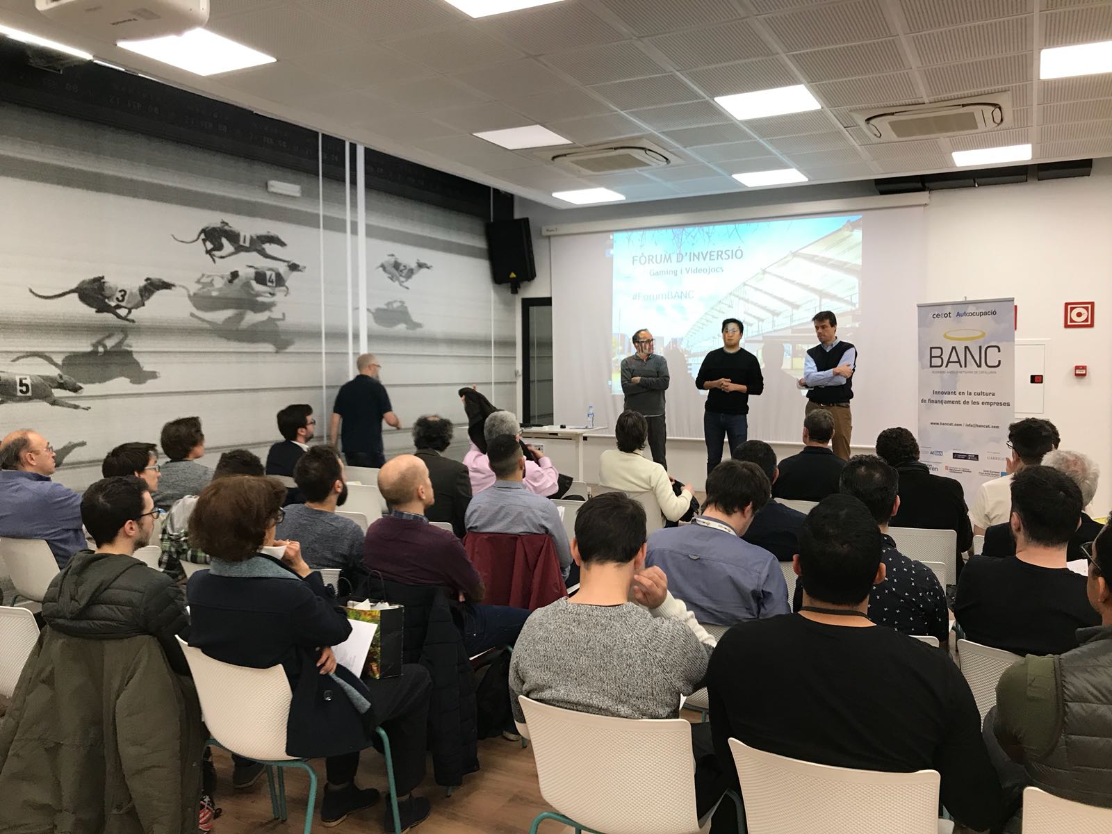 Set empreses presenten els seus projectes al Fòrum d’inversió del Gaming organitzat per BANC i GAME BCN